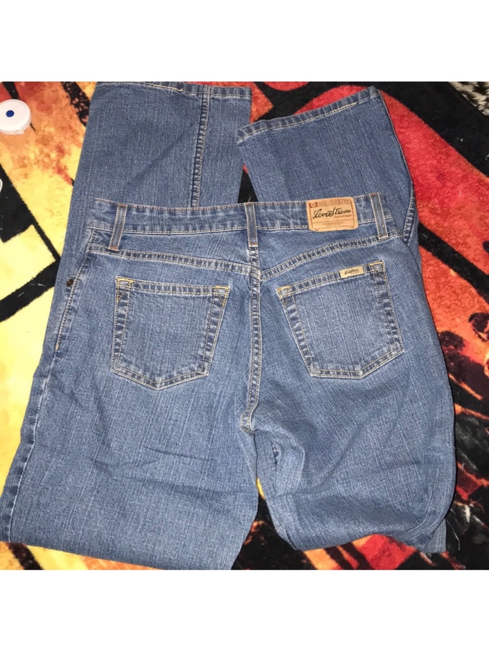 Levi's strauss signature misses 6 bootcut stretchy Blue Jeans